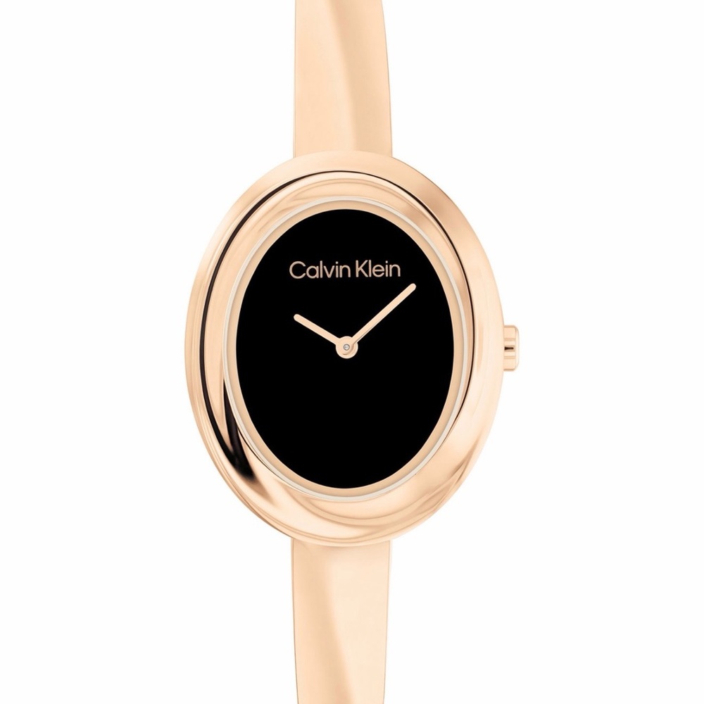 Calvin Klein Rose Gold Oval Timepiece